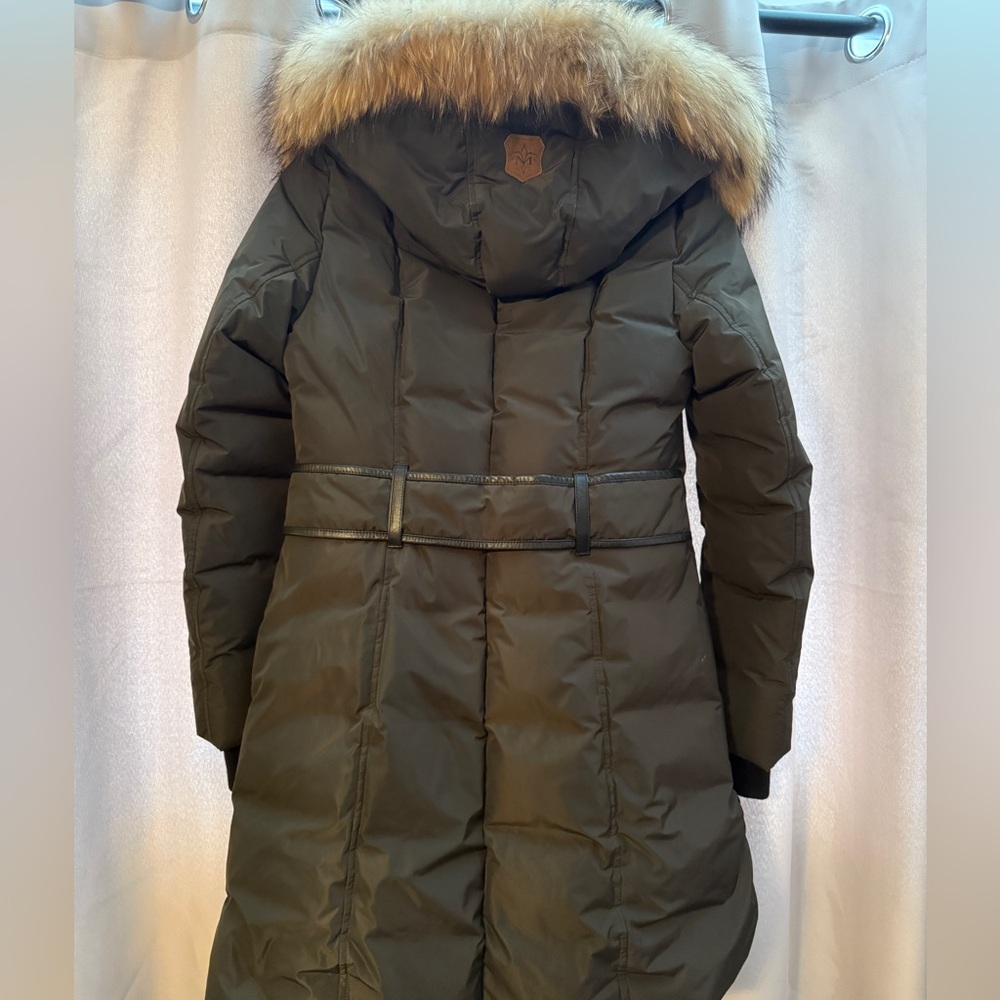 MACKAGE - 💯 Authentic Adali - Down Coat with Natural Fur !!! Size M - Picture 7 of 11